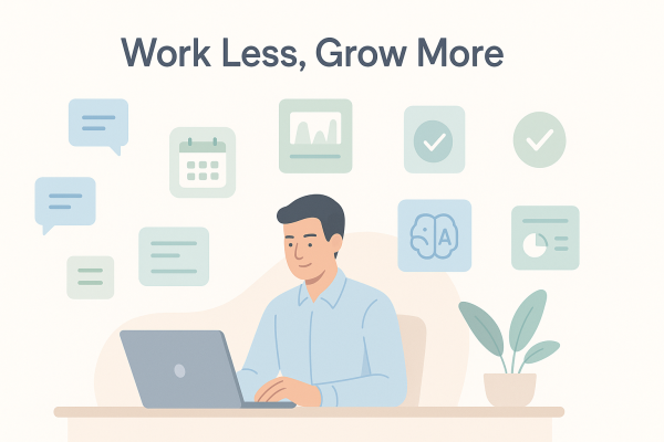 Work Less, Grow More: Creative Ways AI Unleashes Small Business Potential—No Extra Hires Needed